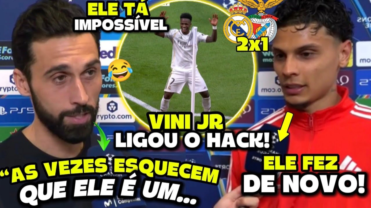 🚨 CALOU OS CRÍTICOS! OLHA A REAÇÃO DO MUNDO APÓS VINI JR DECIDIR DE NOVO PARA O REAL NA CHAMPIONS!