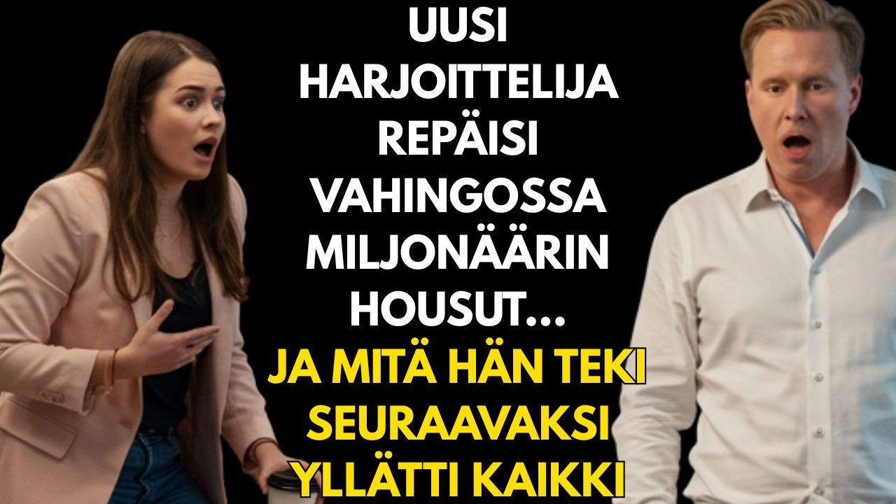 UUSI HARJOITTELIJA repäisi vahingossa MILJONÄÄRIN HOUSUT…ja mitä hän teki seuraavaksi YLLÄTTI KAIKKI