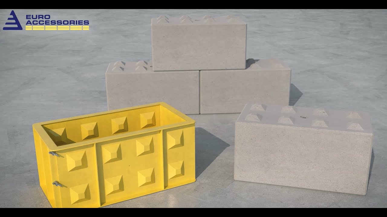 Interlocking Concrete Blocks