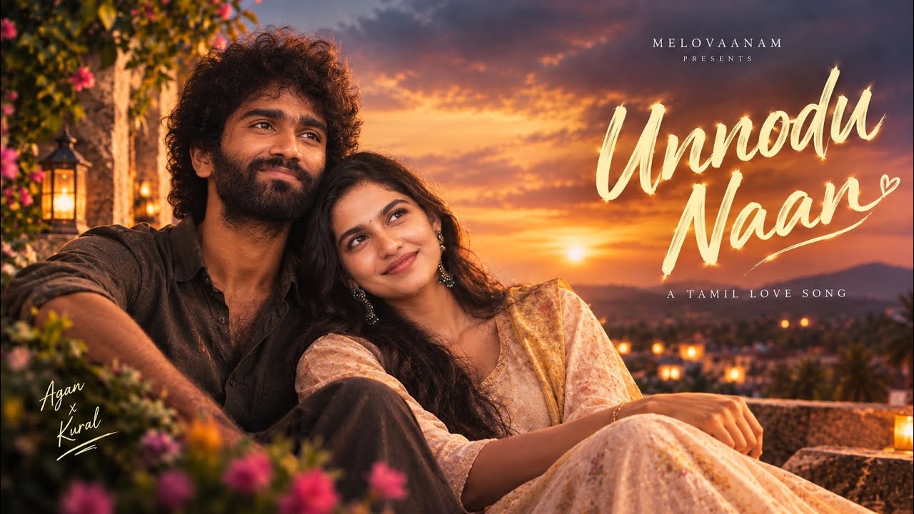 Unnodu Naan ❤️ | Tamil Romantic Melody | Agan &times; Kural | MeloVaanam