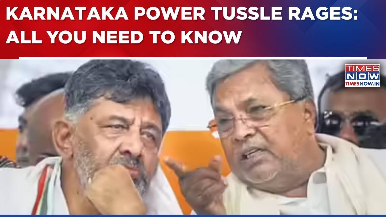 Karnataka Power Tussle Intensifies Between Siddaramaiah & DK Shivakumar, Kharge In Action & More