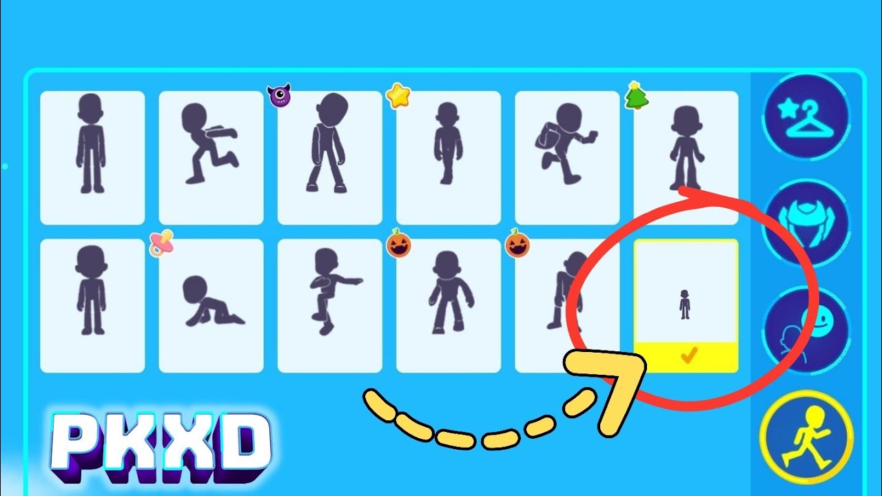 HOW TO GET TINY CHARACTER IN PK XD 😱