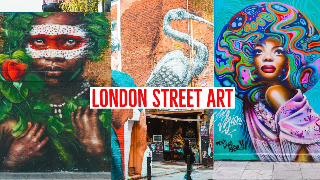7 BEST SHOREDITCH STREET ART | SHOREDITCH EAST LONDON STREET ART COOL LONDON STREET ART TOUR