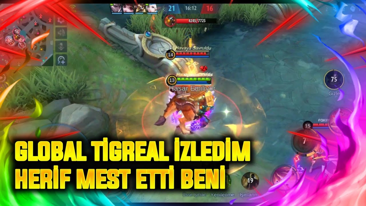 GLOBAL 1 TİGREAL İZLİYORUM COMBOLAR HAVADA UÇUŞUYOR BU NE HARD MAÇ