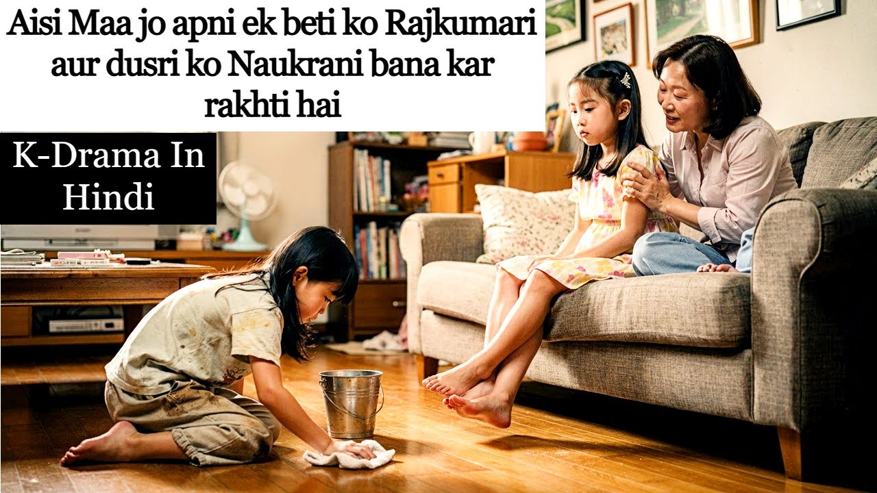 Aisa maa jo ek beti ko Rajkumari aur dusri ko Naukrani jaisa treat karti| K-Drama Explain In Hindi|