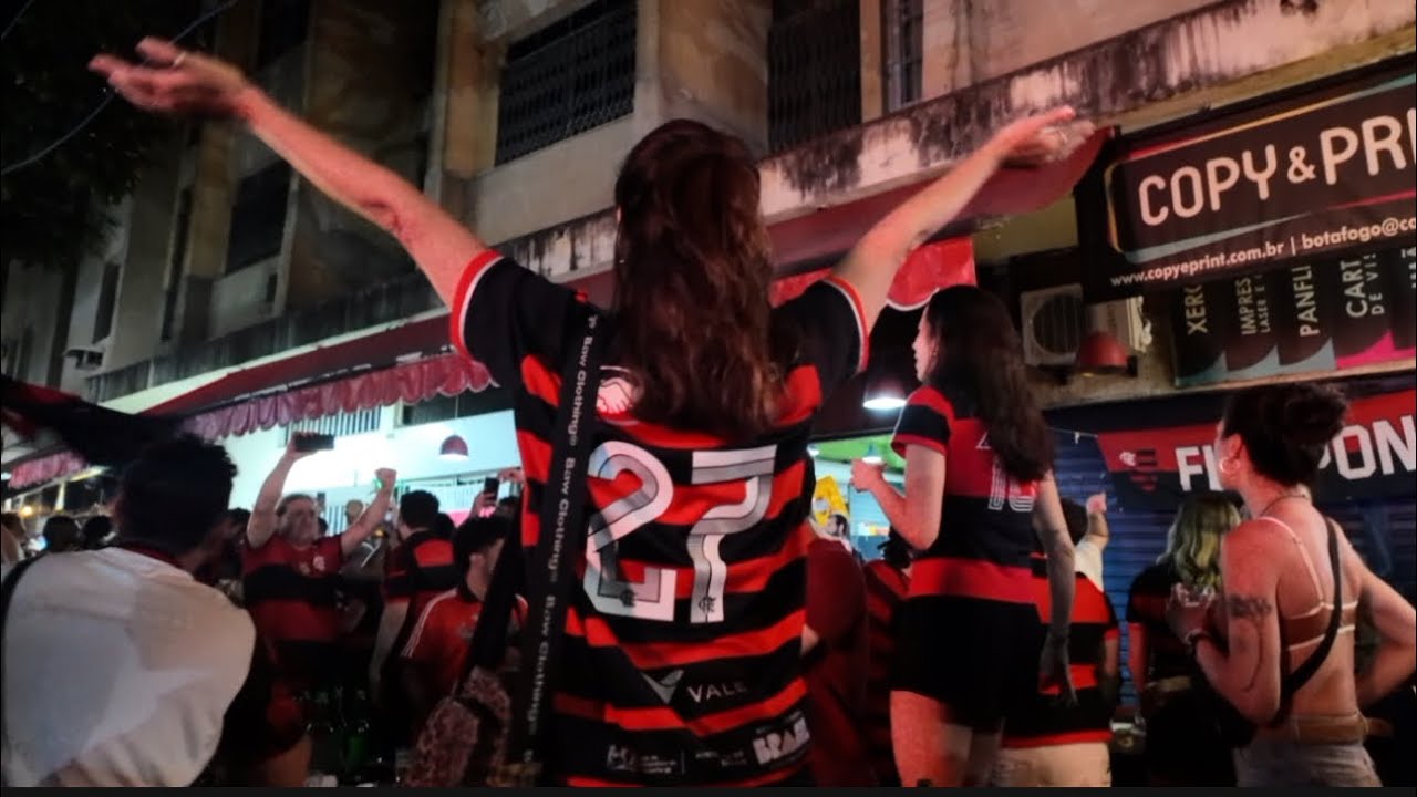 POV: vi al Flamengo ganar la libertadores en Río de Janeiro 