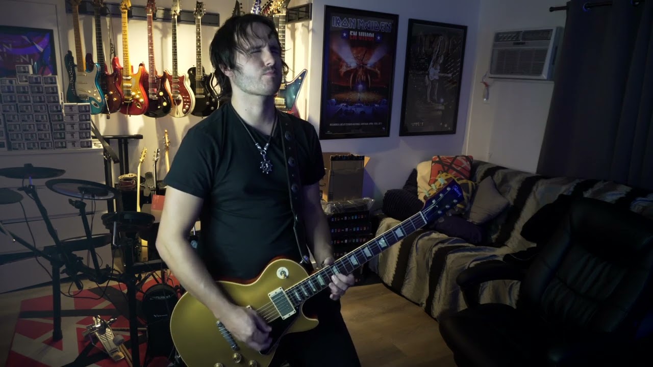 Vince Neil - Look In Her Eyes - Steve Stevens Guitar Solo Cover