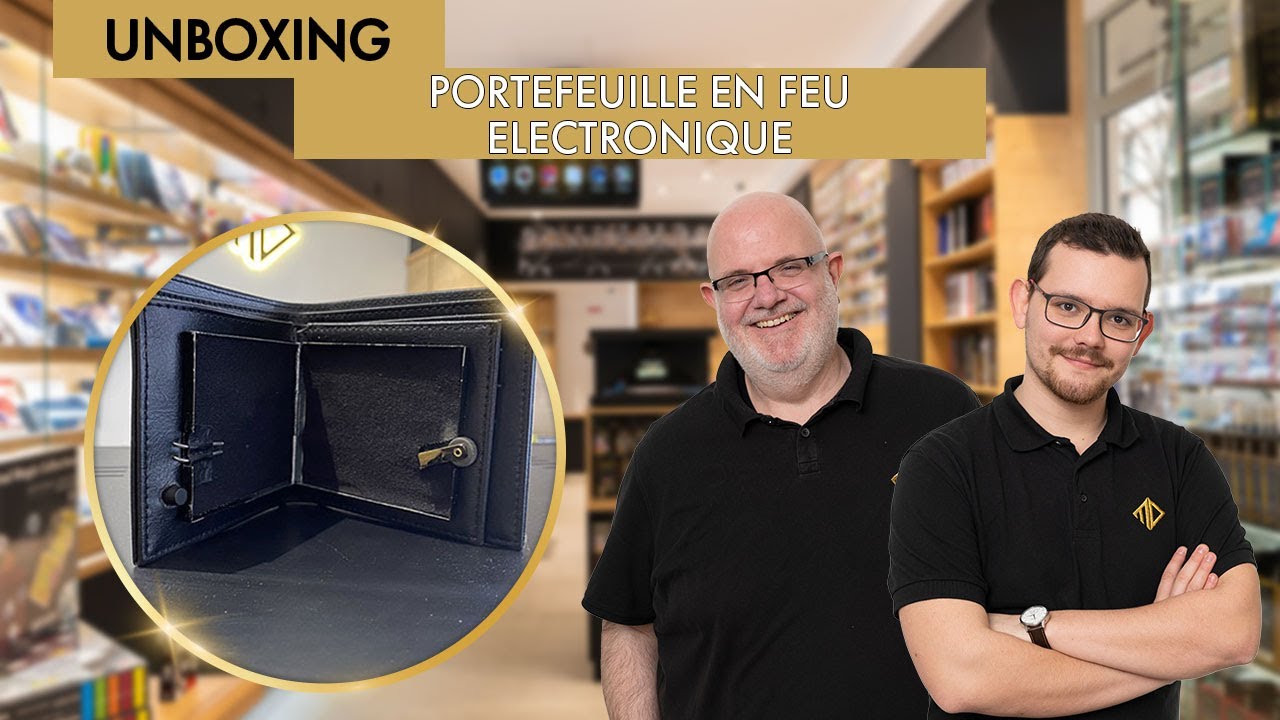 Unboxing - Portefeuille en feu électronique - Magic Dream