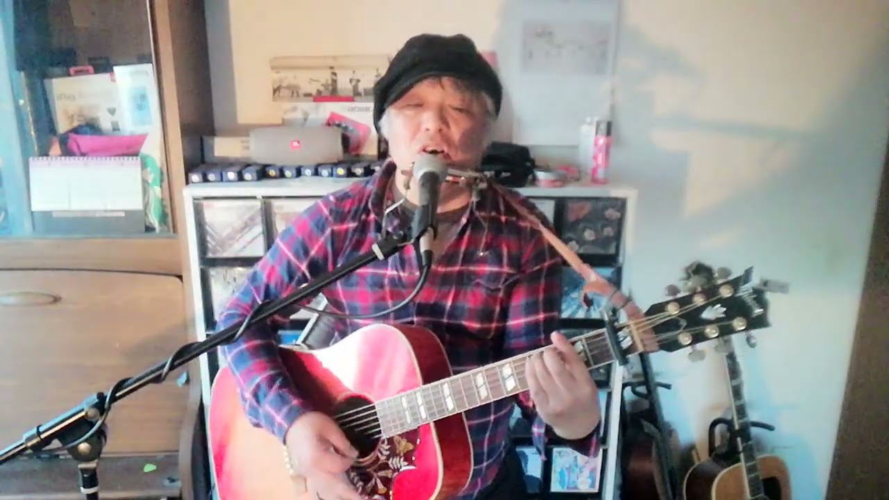 オリジナル曲：「さぁ、これから」　作詞/作曲　ラーボン　GIBSON Hummingbird Quilt 2014