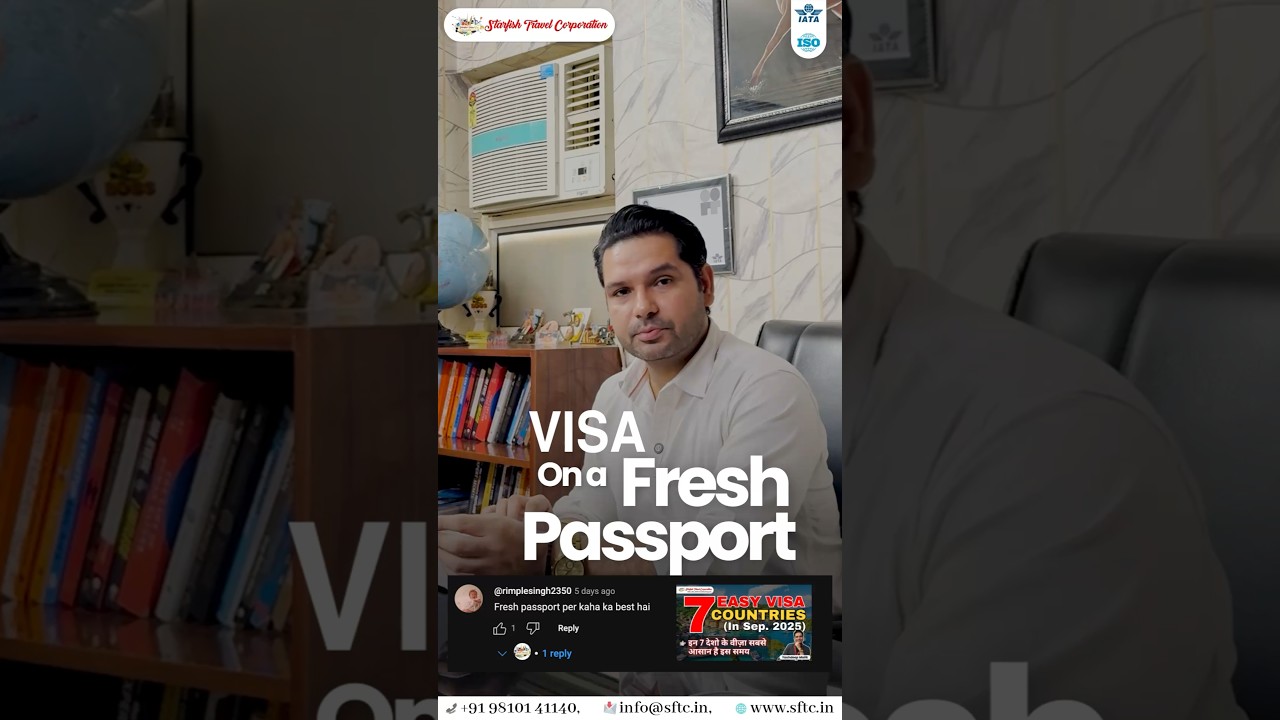 Easy Visa Countries on Fresh Passport
