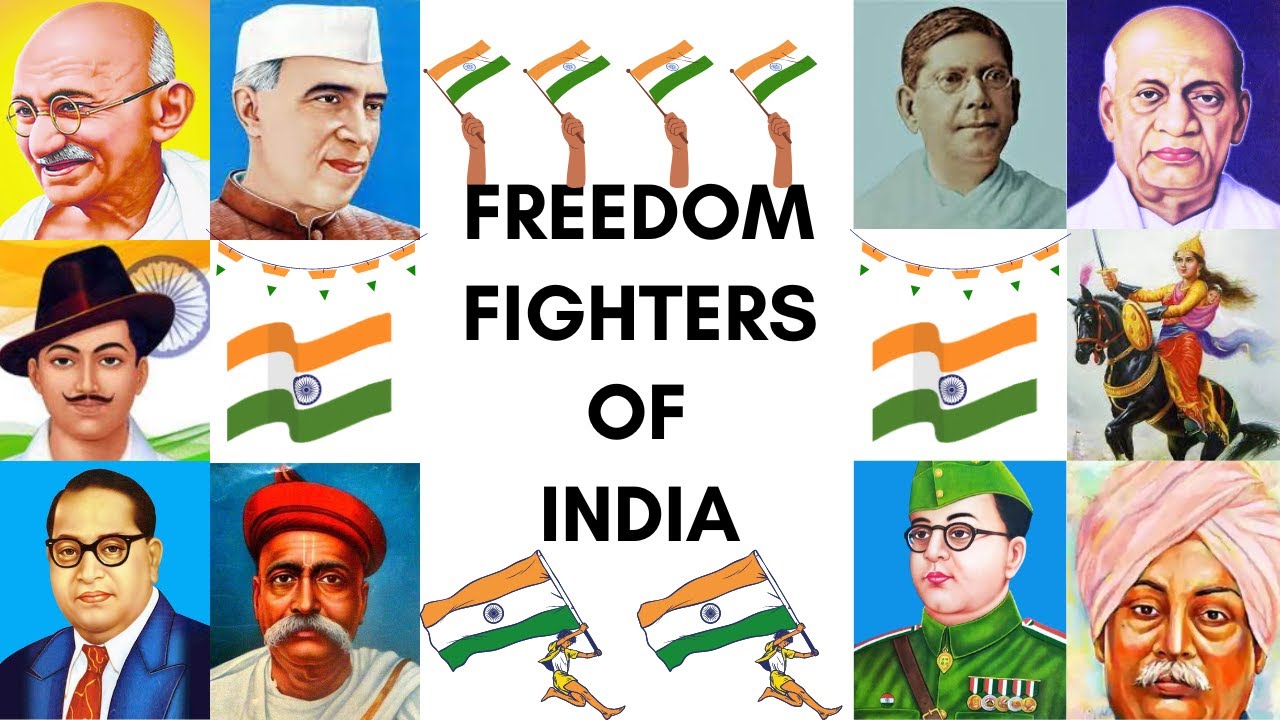 Freedom Fighters of India ||  Name of Indian Freedom Fighters || भारत के स्वतंत्रता सेनानी