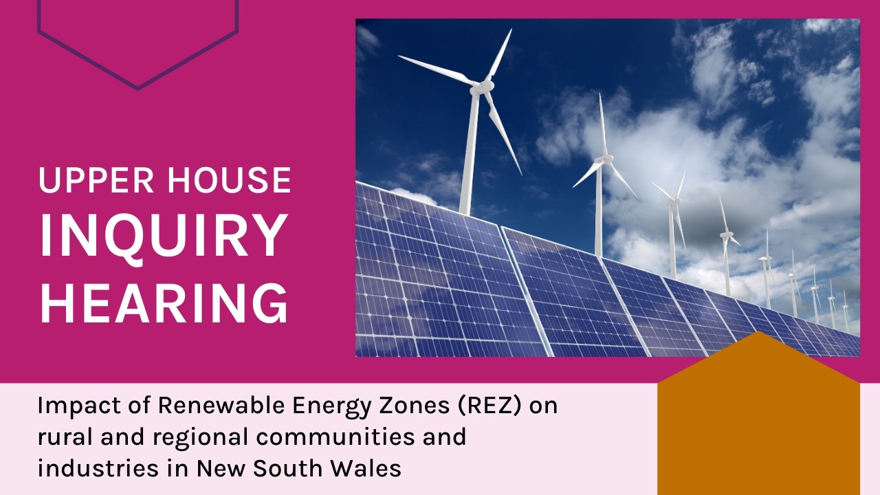 Public hearing - Renewable Energy Zones (REZ) - 18 February 2026