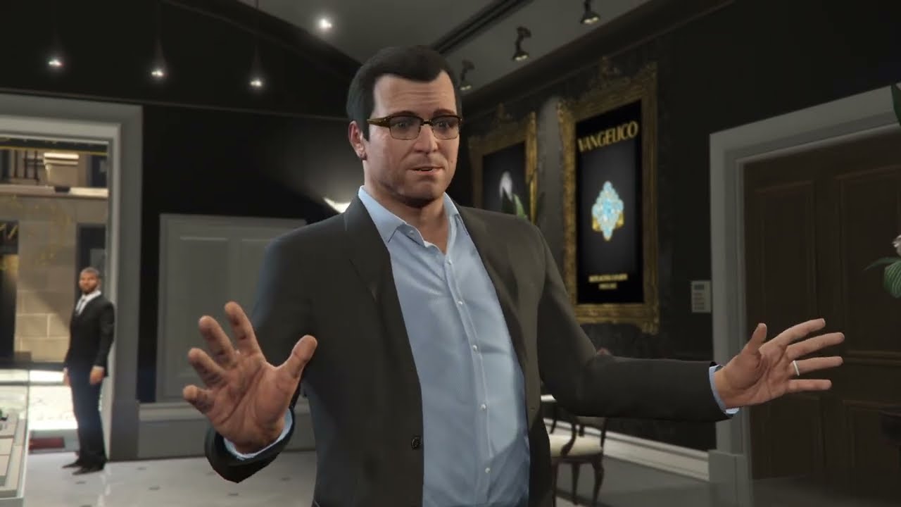 Grand Theft Auto V mission passed jewelry store