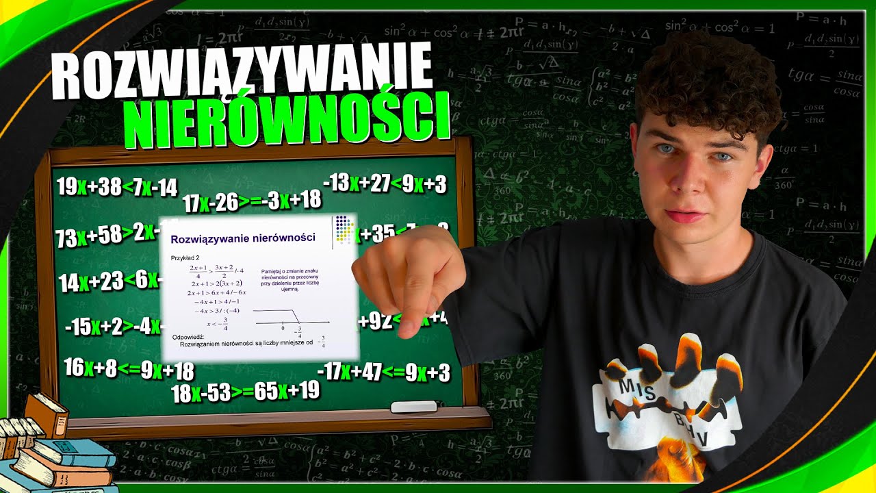 JAK ROZWIĄZAĆ NIERÓWNOŚĆ z 1 niewiadomą?