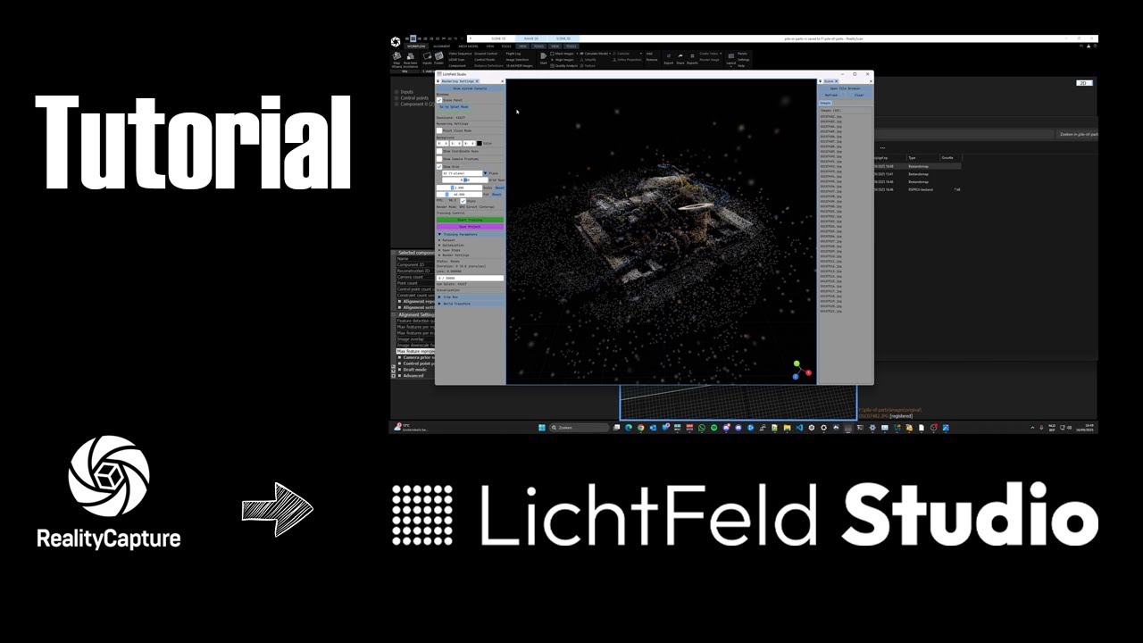 Учебное пособие для начинающих по LichtFeld Studio — использование Reality Scan для создания набо...