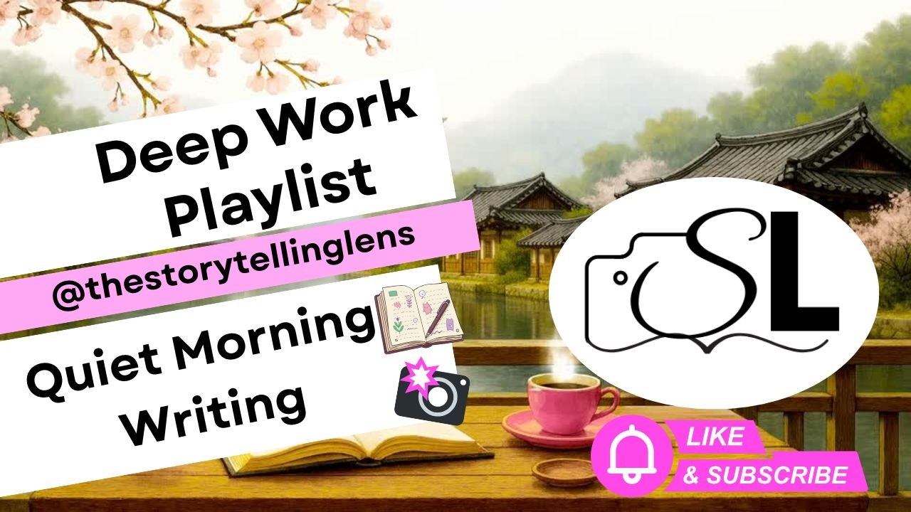 Write With Me for 60 Minutes – Cozy Japanese Spring Mountain View (Lo-Fi Music & Keyboard ASMR)