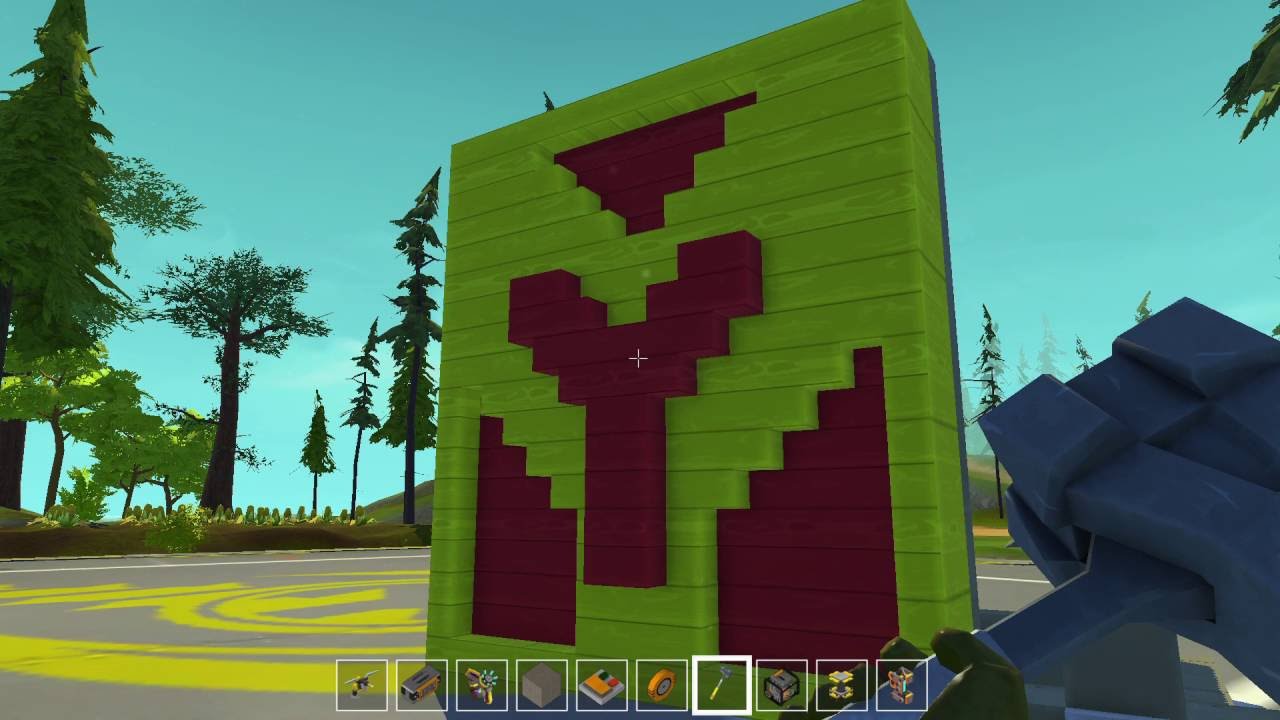 Scrap Mechanic logo swapper example
