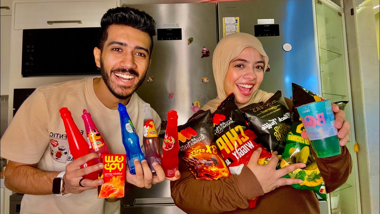 جربنا اغرب سناكس و مشروبات في العالم 😳😍// يوسفي مشطشط!!🔥