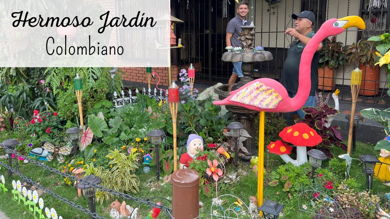 fascinante JARDÍN COLOMBIANO te encantará | LA MAGIA DE LOS JARDINES