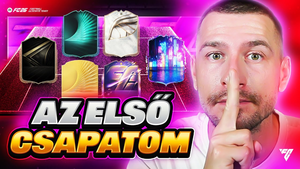 ITT AZ ELSŐ FC 26 CSAPATOM!😱