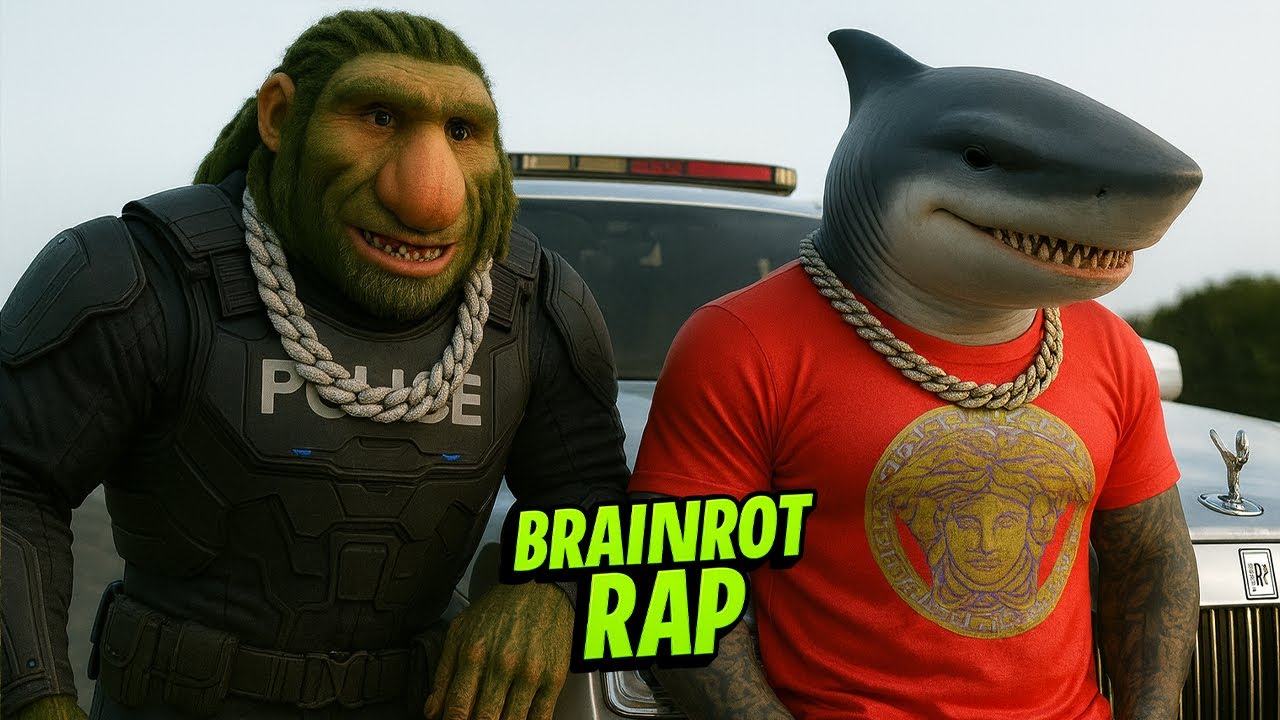 Brr Brr Patapim x Tralalero Tralala  - Brainrot Rap Pt.12 (Official Police Video) | Sahur Music