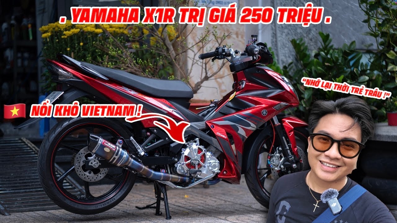 Yamaha X1R Siêu Hot 1 Thời Trị Giá 250triệu / Yamaha X1R Dry Clutch VietNam