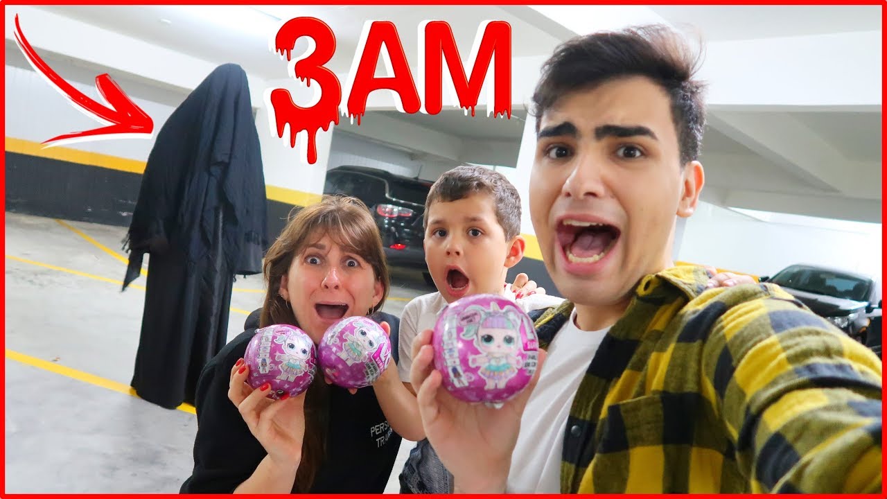 NUNCA ABRA BONECA LOL SURPRESA DE NATAL ÁS 3:00 HORAS DA MANHÃ