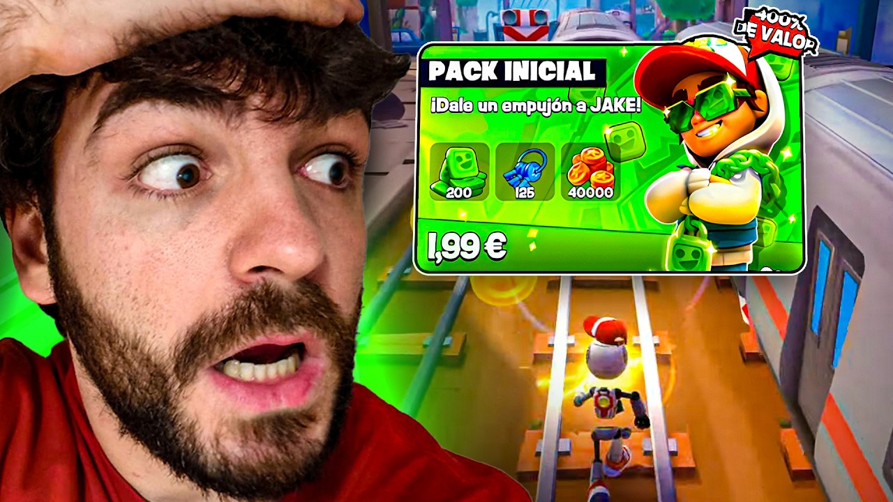 Me Vicié Tanto al Nuevo Subway Surfers que ya le metí DINERO!🤑
