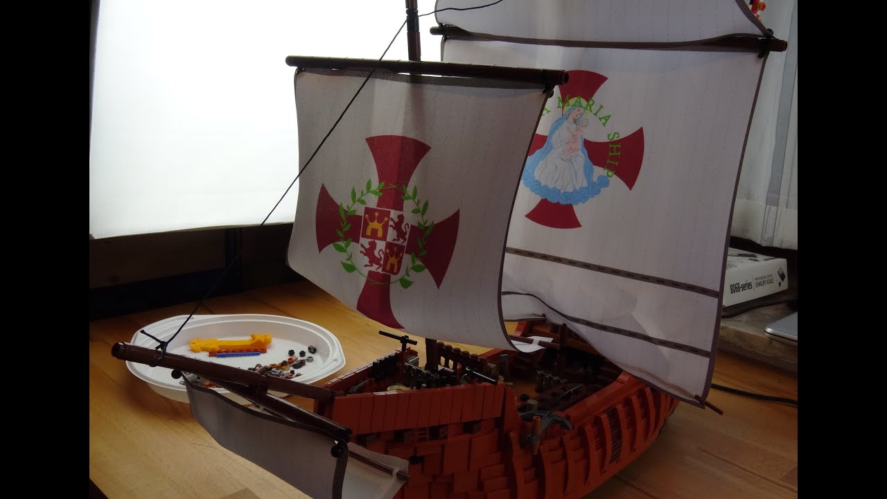 Santa Maria von Blue Brixx Pro, gutes Set, leider Farbabweichungen in der Anleitung