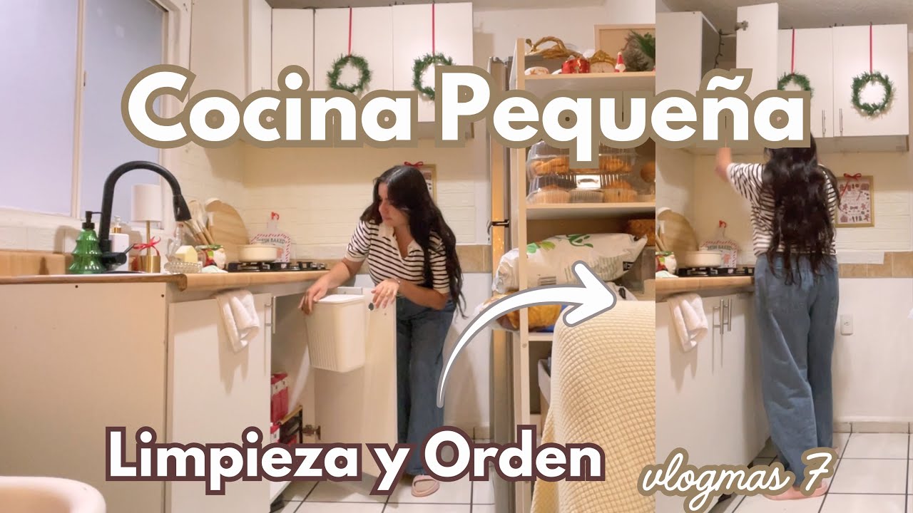 LIMPIEZA DE COCINA Re acomodo y Depuracion 💪🏻 MOTIVATE!!! 🫶🏻CASA INFONAVIT ✅ 🧦🧺  Vlogmas 7 