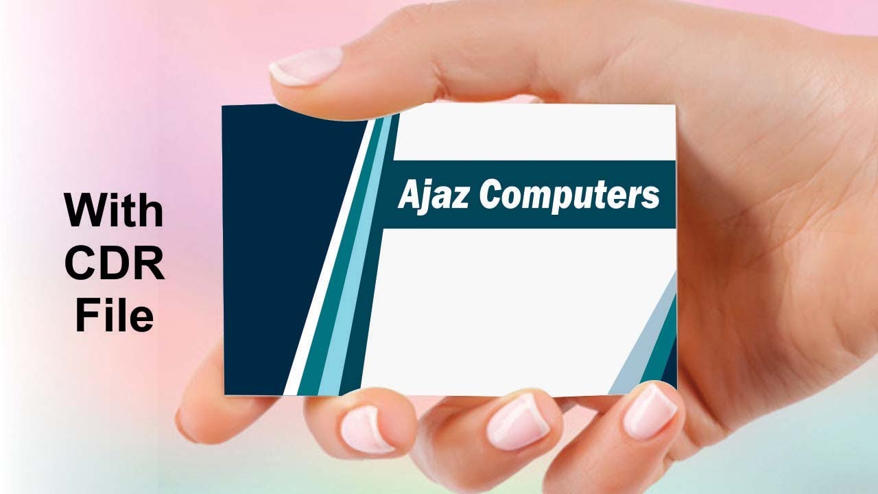 Visting Card Design in CorelDraw and Business Card Design in CorelDraw