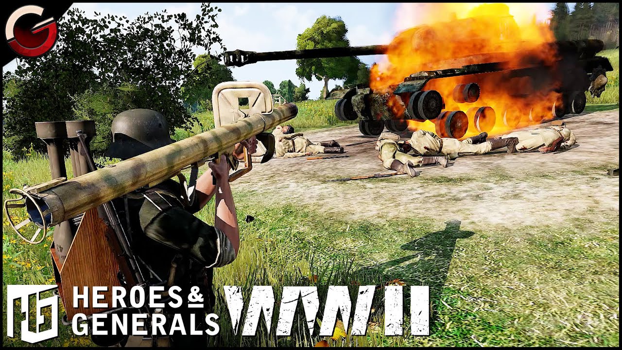 SOLDIER vs TANKS! Hunting and Destroying Enemy Tanks Compilation | Heroes & Generals Gameplay