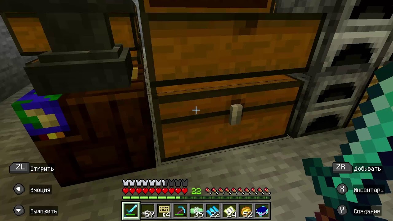 Minecraft на Switch OLED