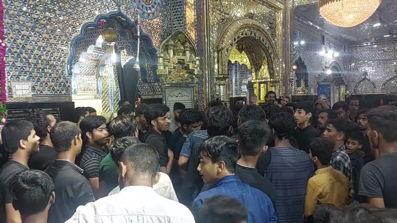 Anjuman Sham_E_Ghariban #lucknow Haye Haye zainab Haye shame