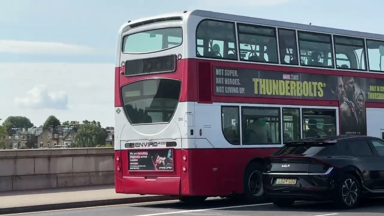 ADL Enviro400 GoAhead London Commercial EN1 SN58CDY Route DL5 Wimbledon