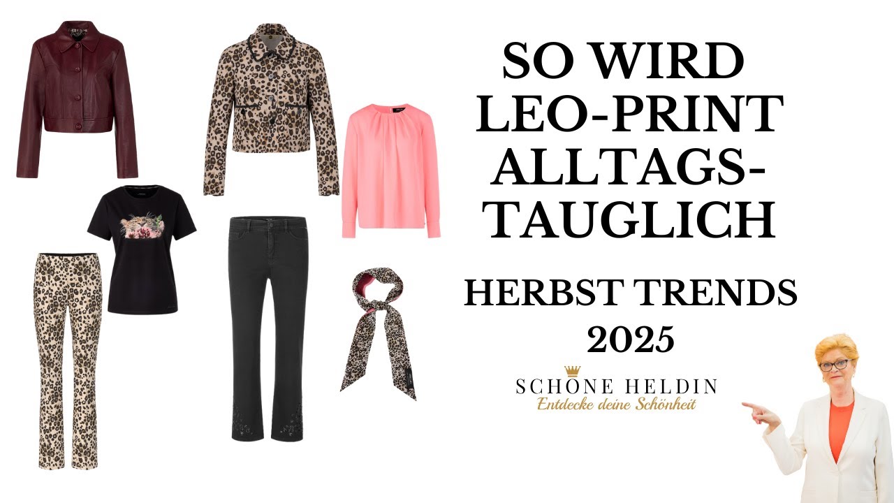 So wird Leo-Print alltagstauglich: Herbst-Outfits mit Wow-Effekt