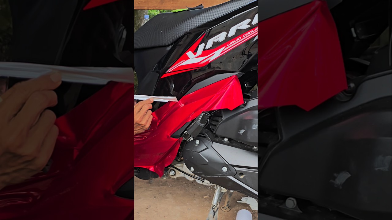 Pasang skotlet body kasar vario 125 cbs #shors