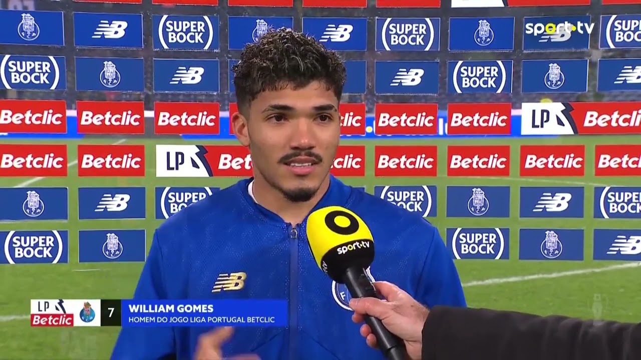 I Liga (#24) | FC Porto 3-1 Arouca: Flash Interview William Gomes
