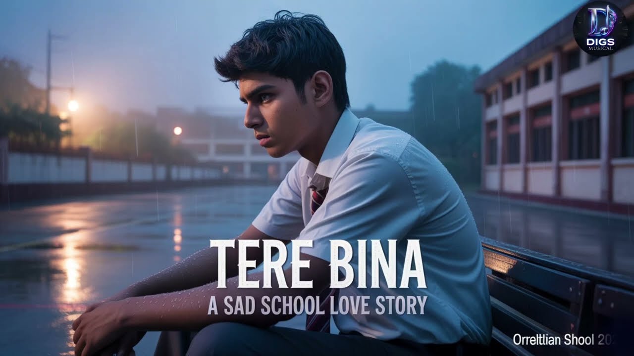 Tere Bina - A Sad School Love Story 💔 | Original Hindi Song 2025|Heartbreak Song#SadSong #SchoolLove