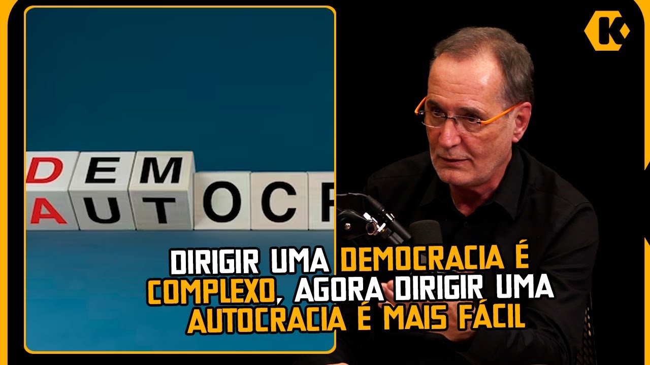 DEMOCRACIA X AUTOCRACIA - WALTER LONGO - KRITIK&Ecirc; PODCAST #255