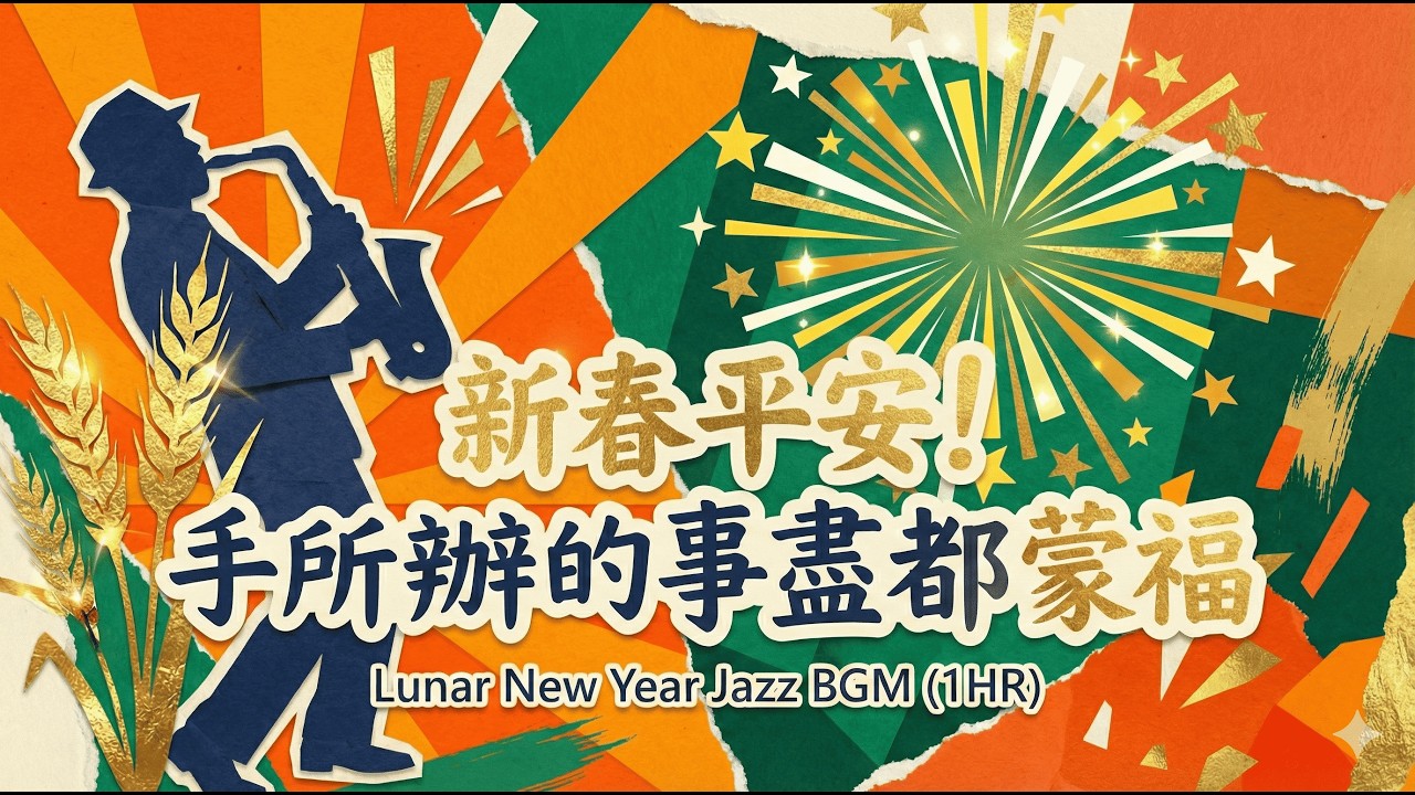 【2026農曆新年特輯】手所辦的事盡都蒙福：領受申命記28:12的豐盛應許｜1小時質感聖經爵士