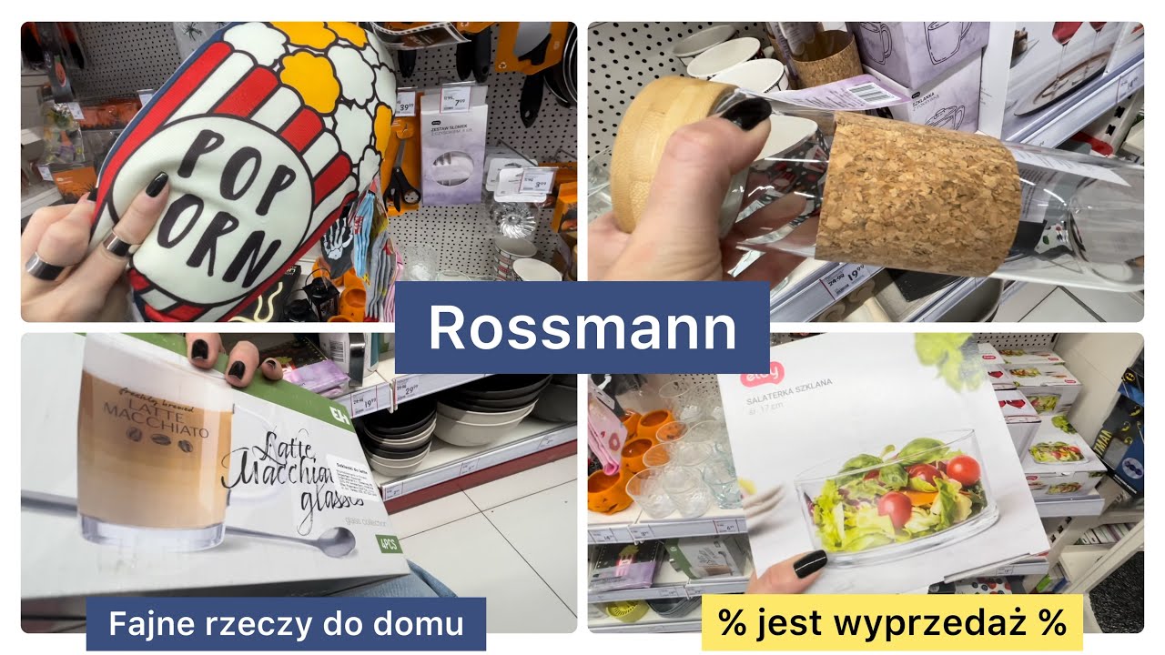 ROSSMANN❗️FAJNE RZEcZY do domu 💥💥💥 troszkę wyprzedaży