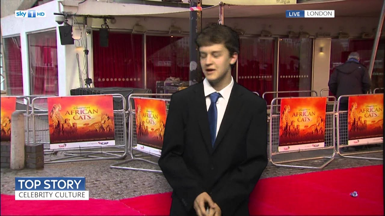 News report from visit to Sky studio's