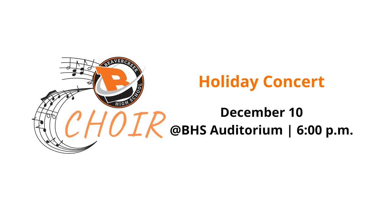 BHS Holiday Choir Concert: December 10, 2025