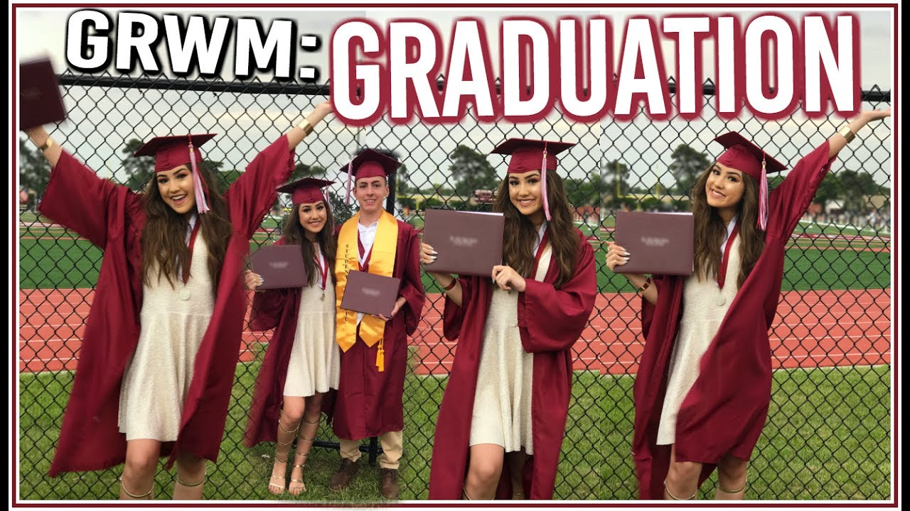 GET READY WITH ME: GRADUATION! ♡ Adyel Juergensen