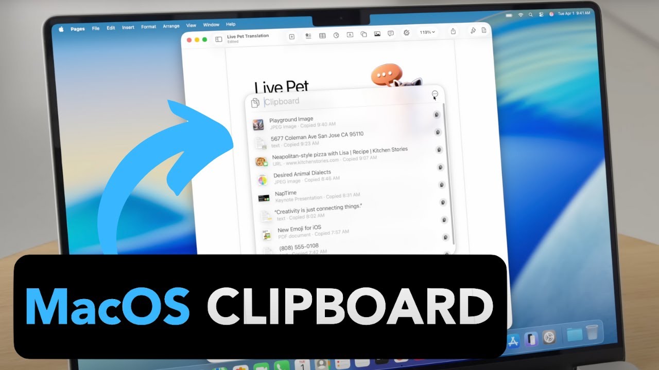 Копировать, вставлять, повторять &mdash; узнайте, что нового в буфере обмена macOS Tahoe!