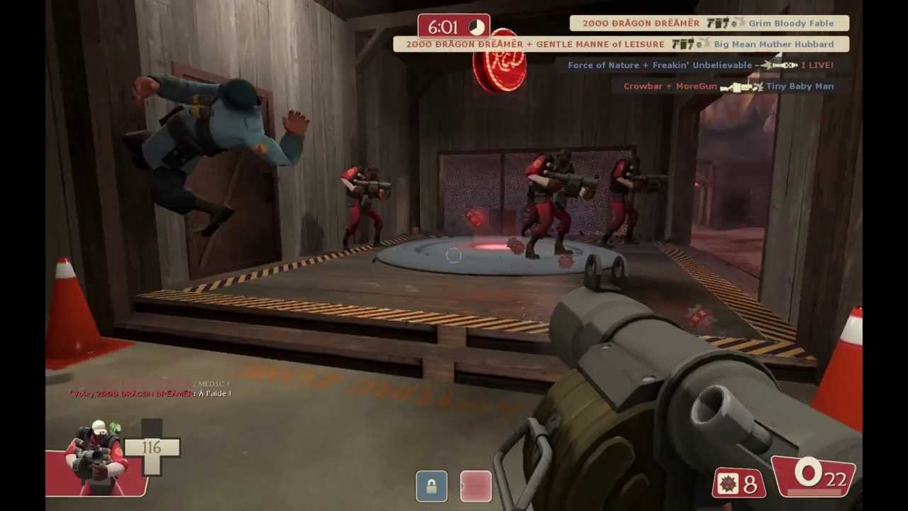 TF2 bot battle 11 : Soldier VS Demo