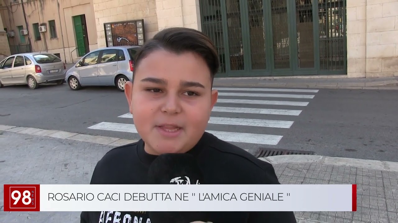ROSARIO CACI DEBUTTA NE '' L'AMICA GENIALE ''