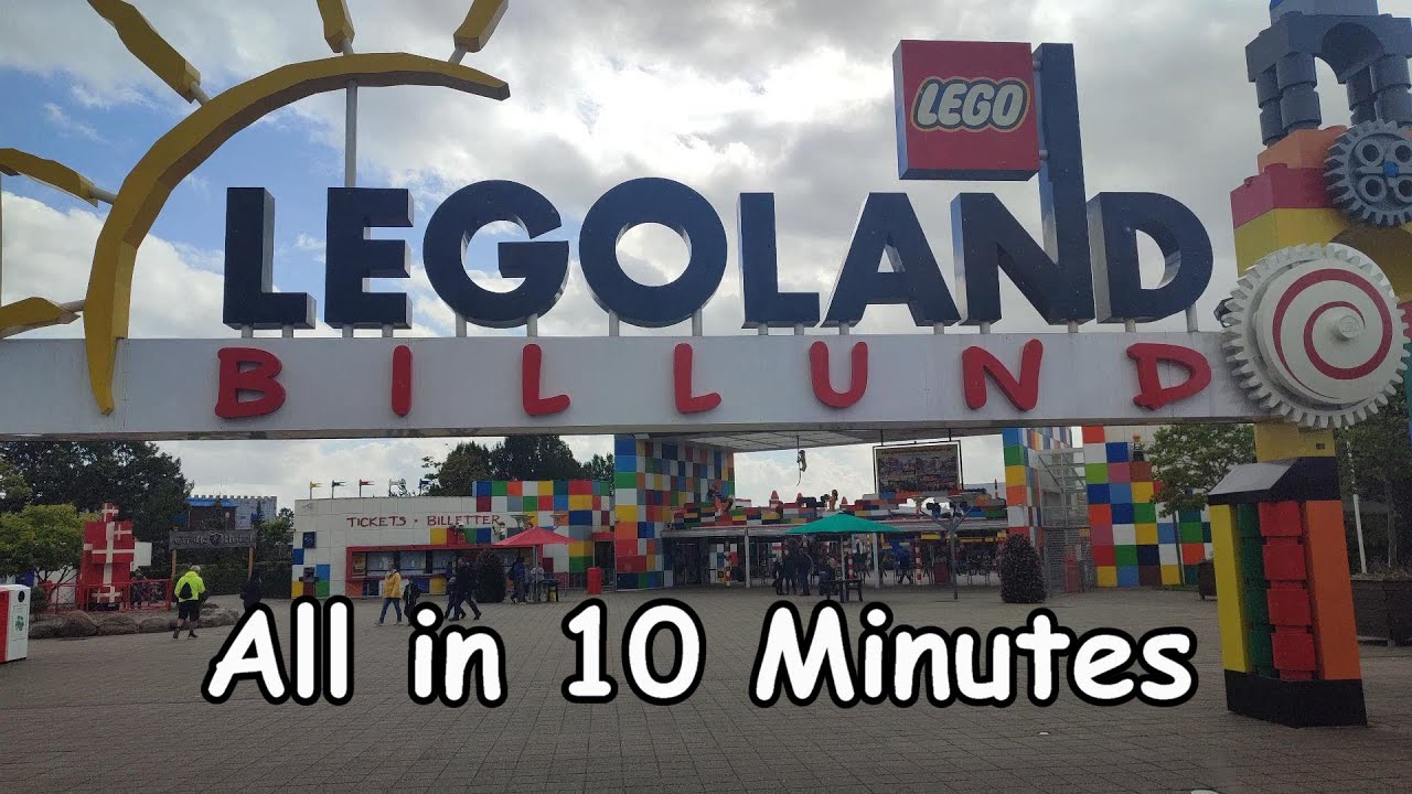 Legoland, Denmark - All Attractions in 10 Minutes/LEGOLAND Dänemark alle Attraktionen in 10 Miniuten