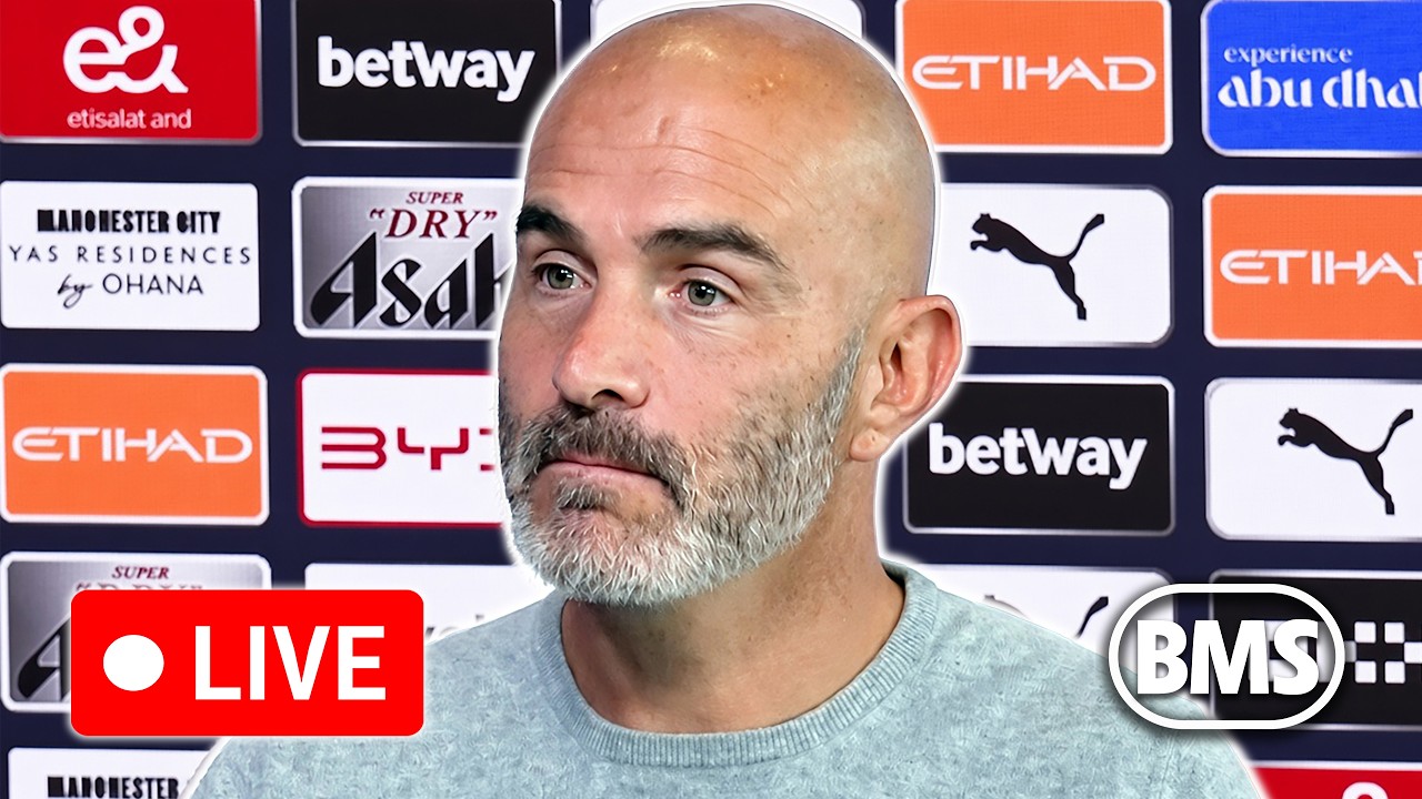 🔴 LIVE | Enzo Maresca pre-match press conference | Man City v Bournemouth | Premier League